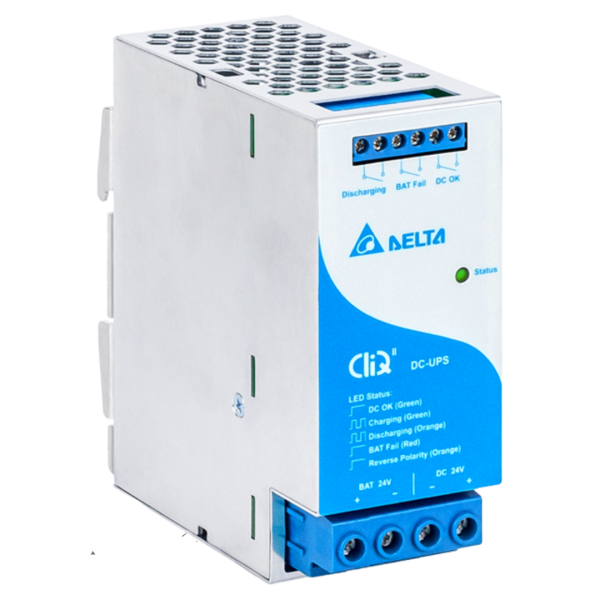 منبع تغذیه 40 آمپر 24 ولت ریلی دلتا مدل DRU-24V40ABN