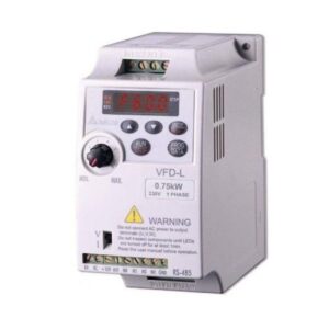 اینورتر 0.4 کیلووات تکفاز دلتا سری L مدل VFD004L21A